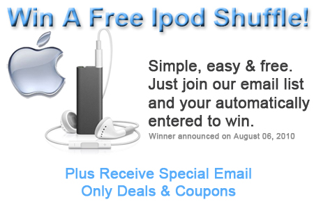 Apple Ipod Shuffle Giveaway