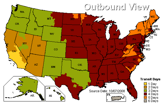 Local Southern California Customer And Shipping Information